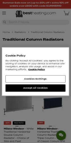 Mobile page screenshot