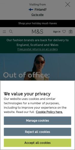 Mobile page screenshot