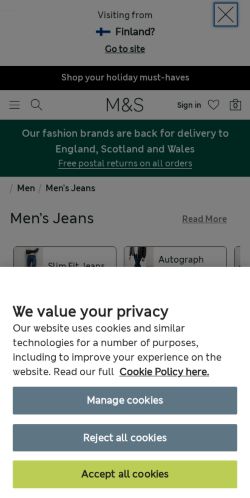 Mobile page screenshot