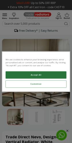 Mobile page screenshot