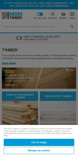 Mobile page screenshot
