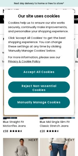 Mobile page screenshot