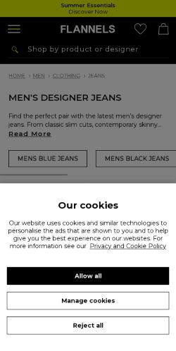 Mobile page screenshot