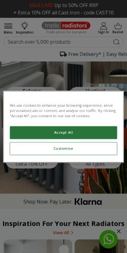 Mobile page screenshot