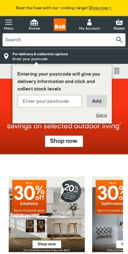 Mobile page screenshot