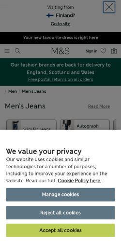 Mobile page screenshot