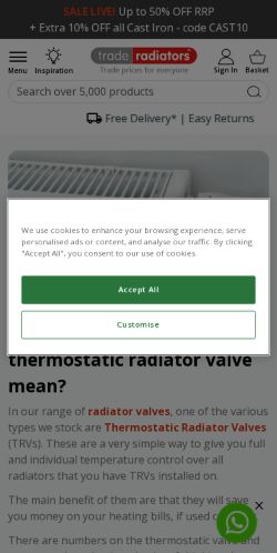 Mobile page screenshot