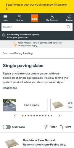 Mobile page screenshot