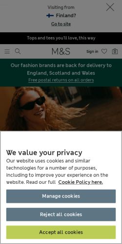 Mobile page screenshot