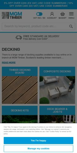 Mobile page screenshot