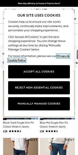 Mobile page screenshot