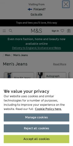 Mobile page screenshot