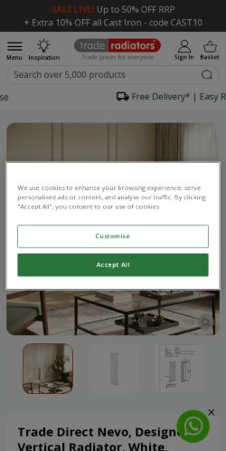 Mobile page screenshot