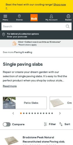 Mobile page screenshot