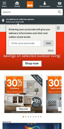 Mobile page screenshot