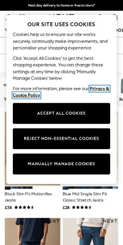 Mobile page screenshot