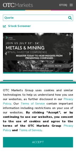 Mobile page screenshot