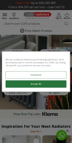 Mobile page screenshot