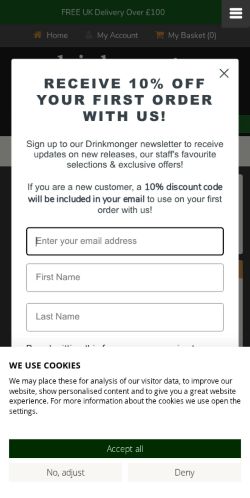Mobile page screenshot