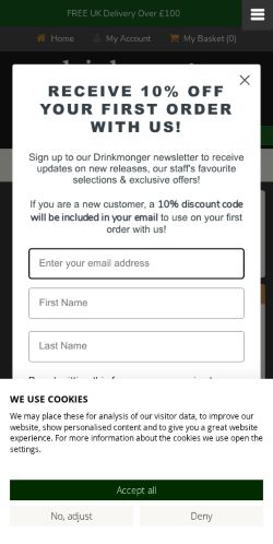 Mobile page screenshot