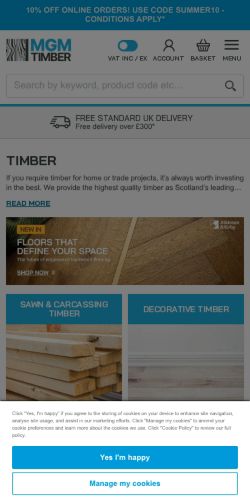 Mobile page screenshot