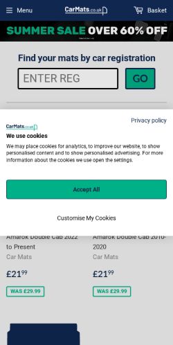 Mobile page screenshot