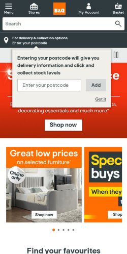 Mobile page screenshot