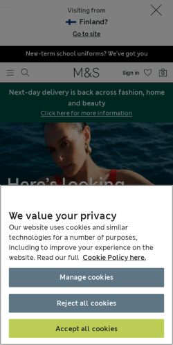 Mobile page screenshot