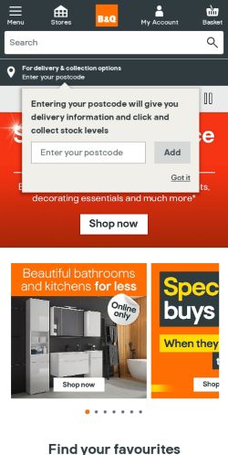 Mobile page screenshot