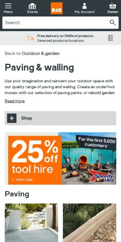 Mobile page screenshot