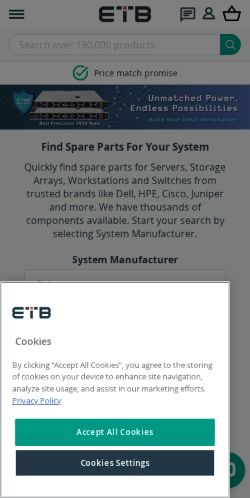 Mobile page screenshot
