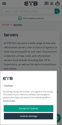 Mobile page screenshot