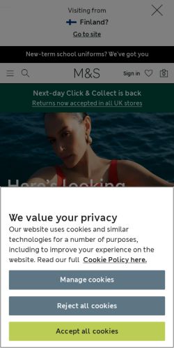 Mobile page screenshot