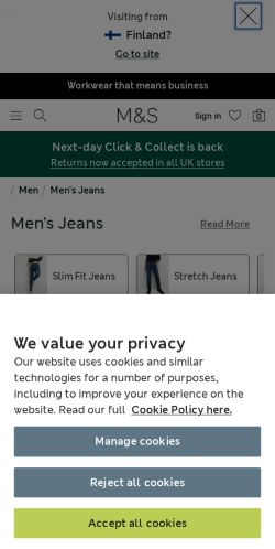 Mobile page screenshot