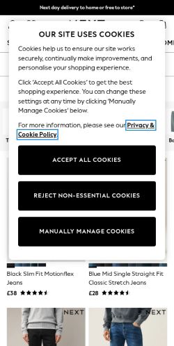 Mobile page screenshot