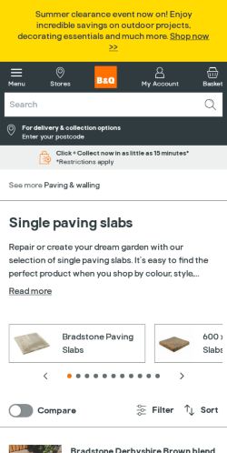 Mobile page screenshot