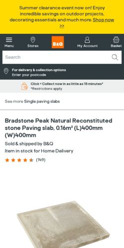 Mobile page screenshot