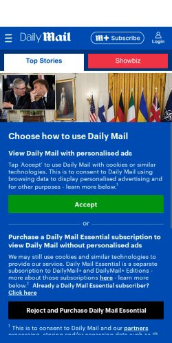 Mobile page screenshot