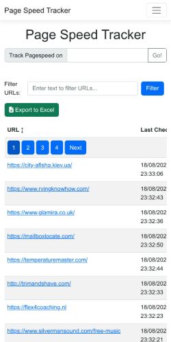 Mobile page screenshot