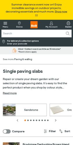Mobile page screenshot