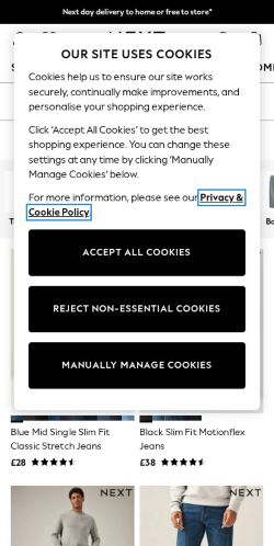 Mobile page screenshot