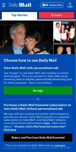 Mobile page screenshot