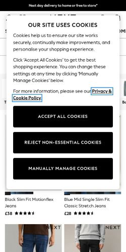 Mobile page screenshot