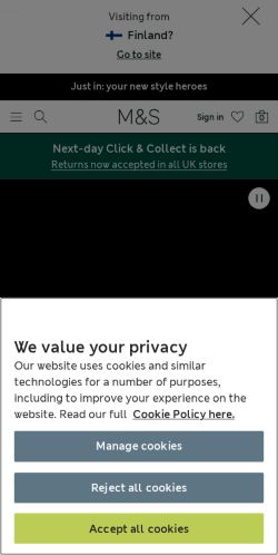 Mobile page screenshot