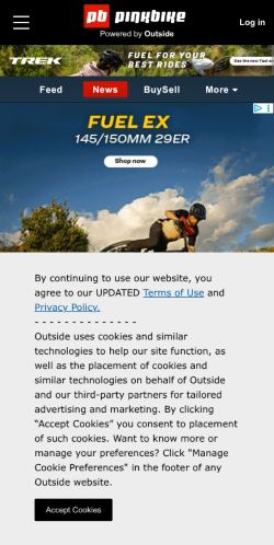 Mobile page screenshot