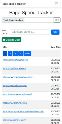 Mobile page screenshot