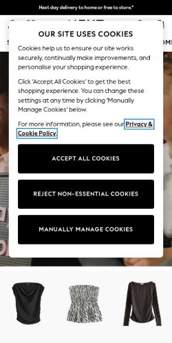 Mobile page screenshot