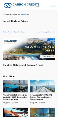 Mobile page screenshot