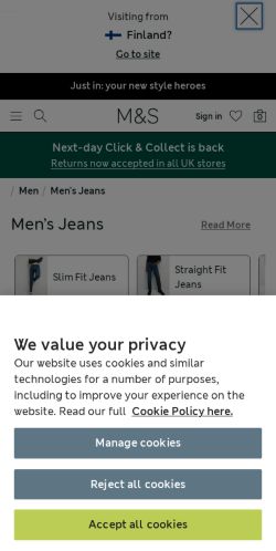 Mobile page screenshot