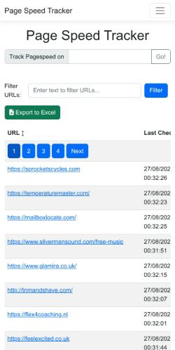 Mobile page screenshot